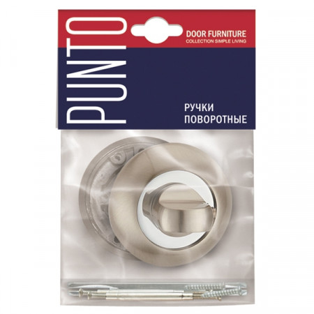 Ручка Punto (Пунто) поворотная BK6.R.TL54 (BK6 TL) ABG-6 зелёная бронза