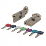 Цилиндровый Punto (Пунто) механизм MaxPro7002Knob80mm(40+10+30) SN никель 7key с вертушкой
