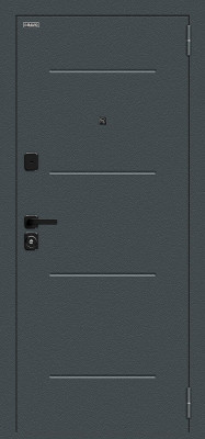 Техно/SBlack Старк антрацит/White Silk