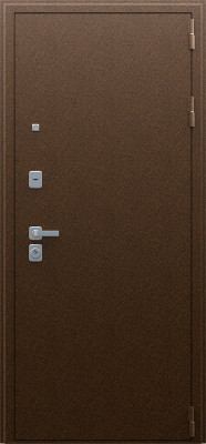 Стальная дверь "Спартак" с зеркалом