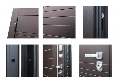 Стальная дверь "Дуэт"