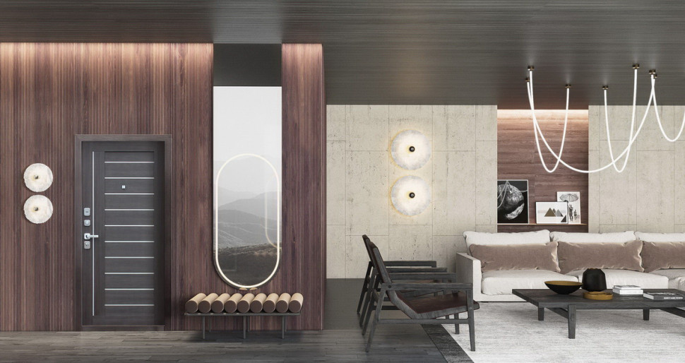 Стальная дверь "Дуэт"