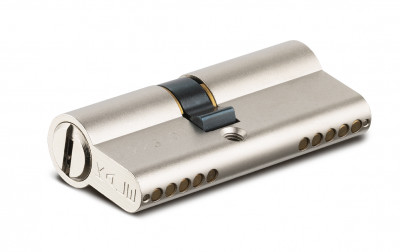 Цилиндровый Kale kilit (Кале килит) механизм 164 BN/68 (26+10+32) mm никель 5 кл.