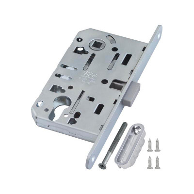 Корпус AGB (АГБ) замка магнит. под цил. MEDIANA POLARIS B06103.50.34.567 с отв. планк B02402.05 (мат хр)