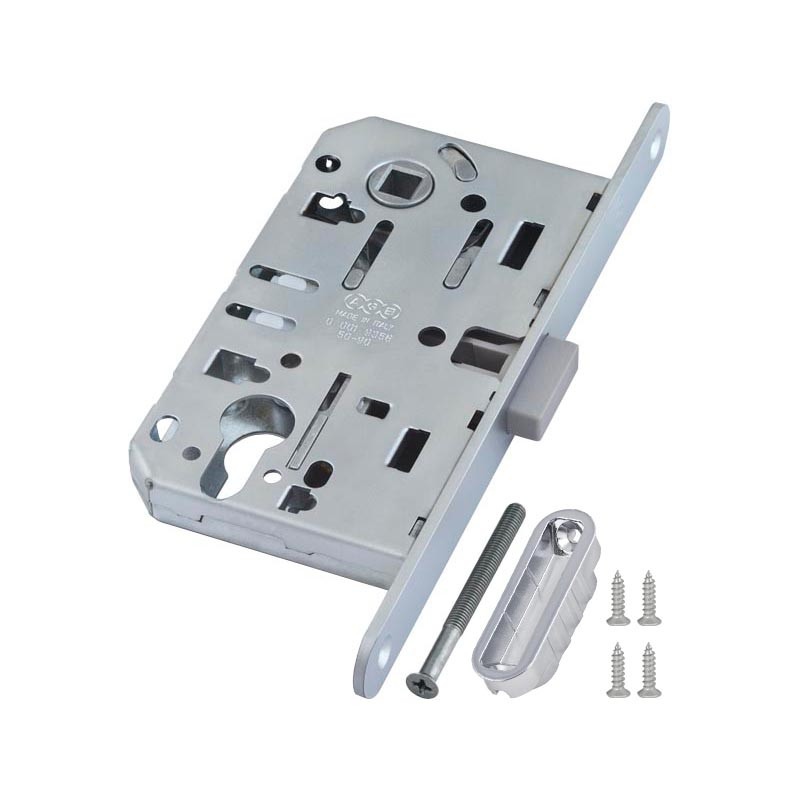 Корпус AGB (АГБ) замка магнит. под цил. MEDIANA POLARIS B06103.50.34.567 с отв. планк B02402.05 (мат хр)