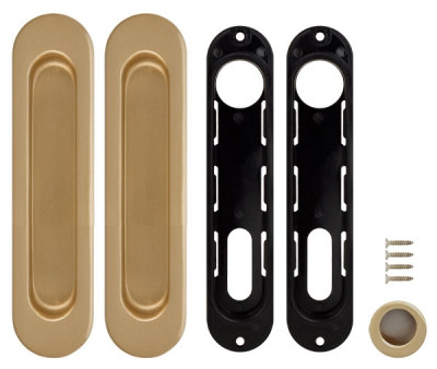 Ручка Armadillo (Армадилло) для раздвижных дверей SH.LD152.010 (SH010) SG-1 матовое золото