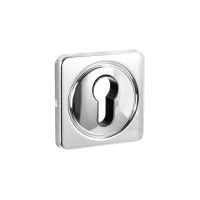 Накладка Fuaro (Фуаро) на цилиндр ESC.C.MSC/K.62 CP-8 хром (1 шт.)