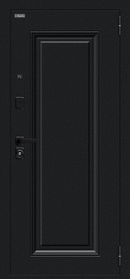 Флэш МФ/SBlack Букле черное/White Silk