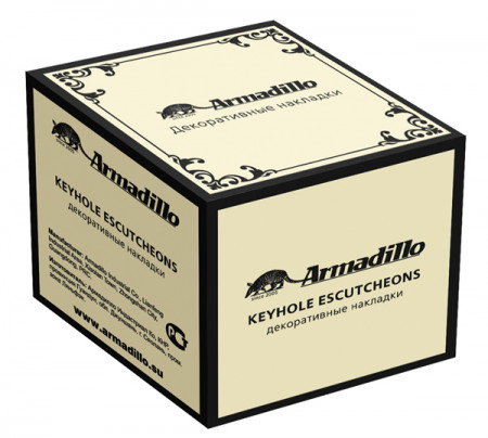 Накладка Armadillo (Армадилло) под цилиндр ET.R.CL55 (ET/CL) BB-17 коричневая бронза