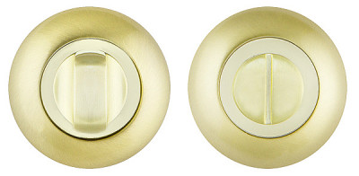 Ручка Fuaro (Фуаро) поворотная BK6.R.RM54 (BK6 RM) SG/GP-4 матовое золото/золото