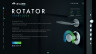 Электронный Armadillo (Армадилло) замок ROTATOR EL.RT01.01 SN матовый никель