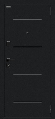 Техно/SBlack Букле черное/White Silk