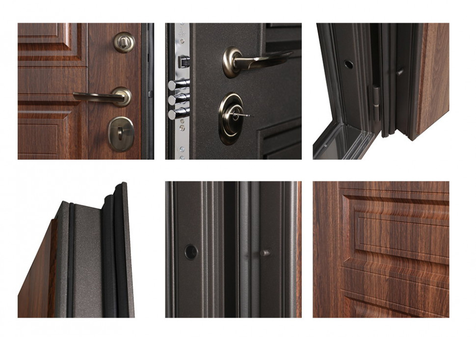 Стальная дверь "Аляска" (терморазрыв 3к)