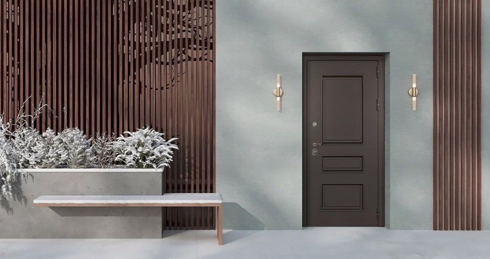 Стальная дверь "Аляска" (терморазрыв 3к)