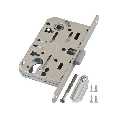 Корпус AGB (АГБ) замка магнит. под цил. MEDIANA POLARIS B06103.50.06.567 с отв. планкой B02402.05 (ник)