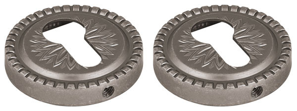 Накладка Armadillo (Армадилло) под цилиндр ET.R.CL55 (ET/CL) AS-9 античное серебро