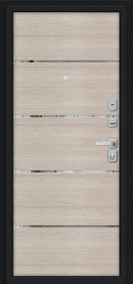 Лайн/BChrome Букле черное/Cappuccino Melinga