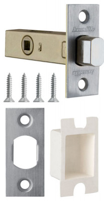 Задвижка Armadillo (Армадилло) врезная METDB920-45-25 (DB 920-45-25) SN Матовый никель SKIN