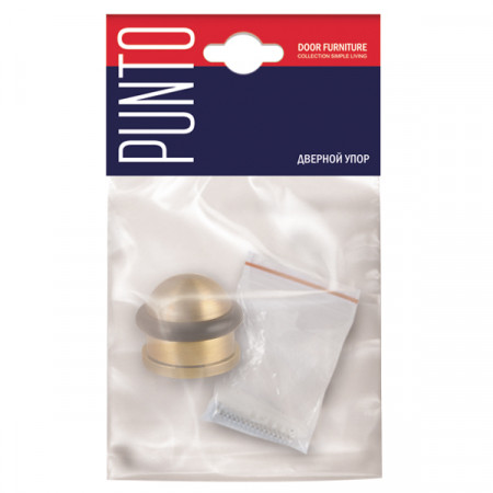 Упор Punto (Пунто) дверной напольный DFIX/F26 (DS PF-26) CP-8 хром