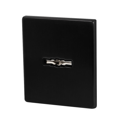 Накладка Armadillo (Армадилло) на сувальдный замок ESC.S-auto.USS/K (PS Protector/USS) BL черный