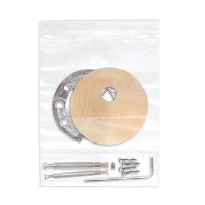 Накладка Fuaro (Фуаро) на шток цилиндра ESC.O.RLR/R.486 SSG-39 сатинированное золото (1шт.)