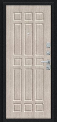 Мило МФ/BChrome Букле черное/Cappuccino Melinga