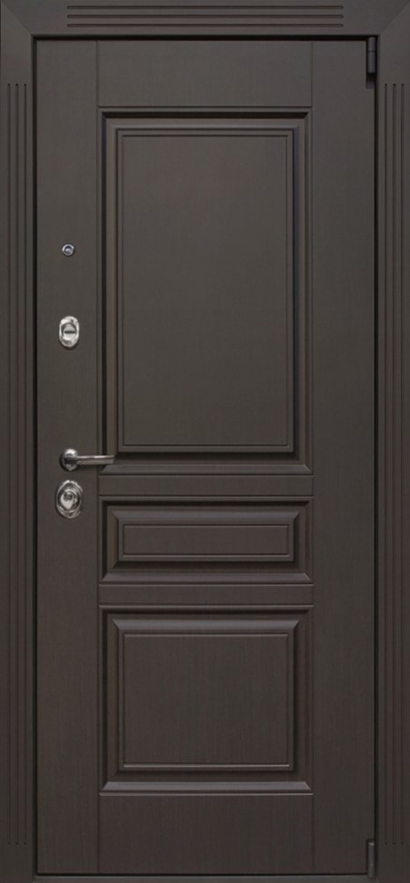 Стальная дверь "Гермес NEW" с зеркалом "Elit"