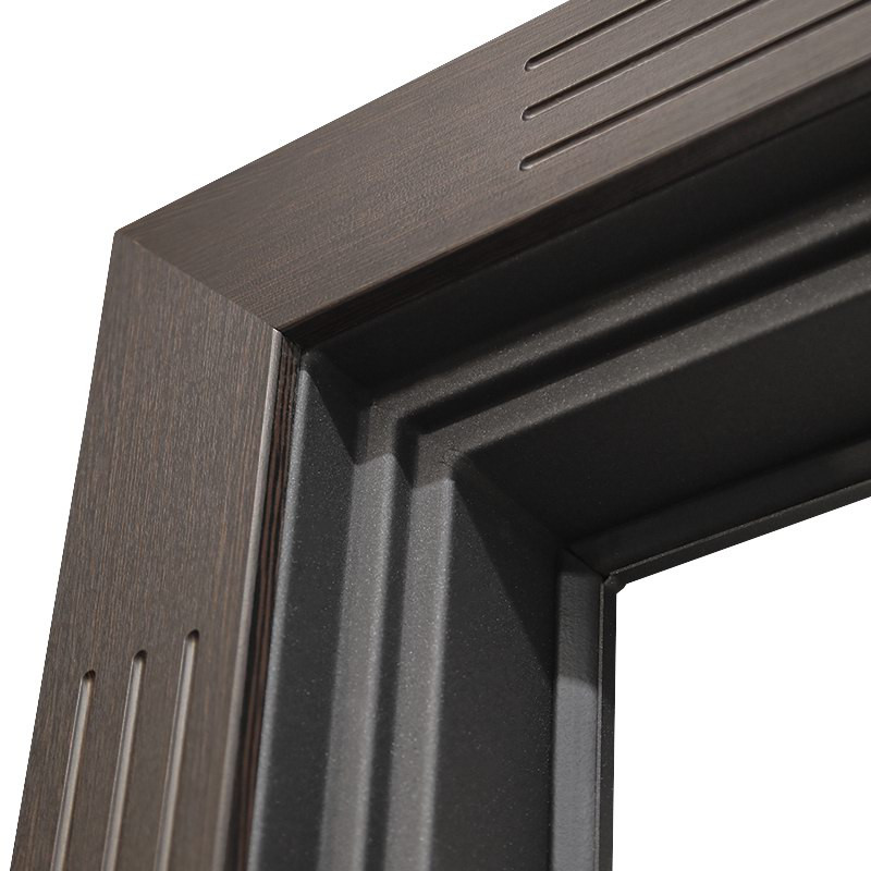 Стальная дверь "Гермес NEW" с зеркалом "Elit"