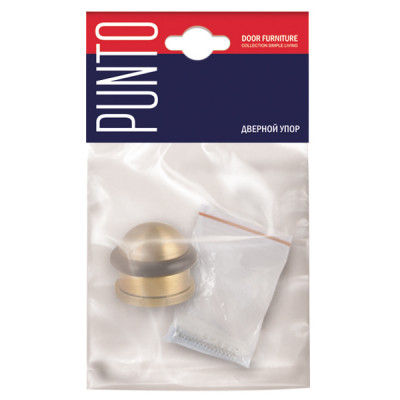 Упор Punto (Пунто) дверной напольный DFIX/F26 (DS PF-26) GP-5 золото