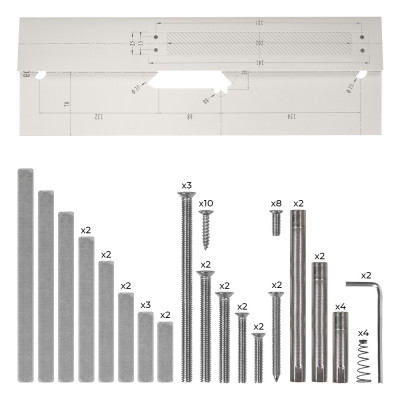 Замок врезной электронный Kaadas K9-5W с отпечатком пальца, со встроенным модулем WIFI, черный