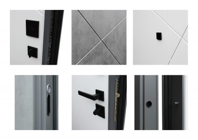 Стальная дверь "Дуэт Б"