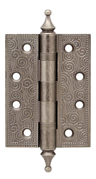 Петля Armadillo (Армадилло) универсальная Castillo CL 500-A4 102x76x3,5 AS Античное серебро
