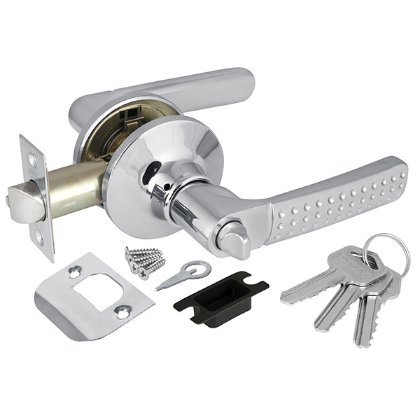 Ручка Punto (Пунто) защелка DK626 CP-ET (6026 CP-E) (кл./фик.) хром