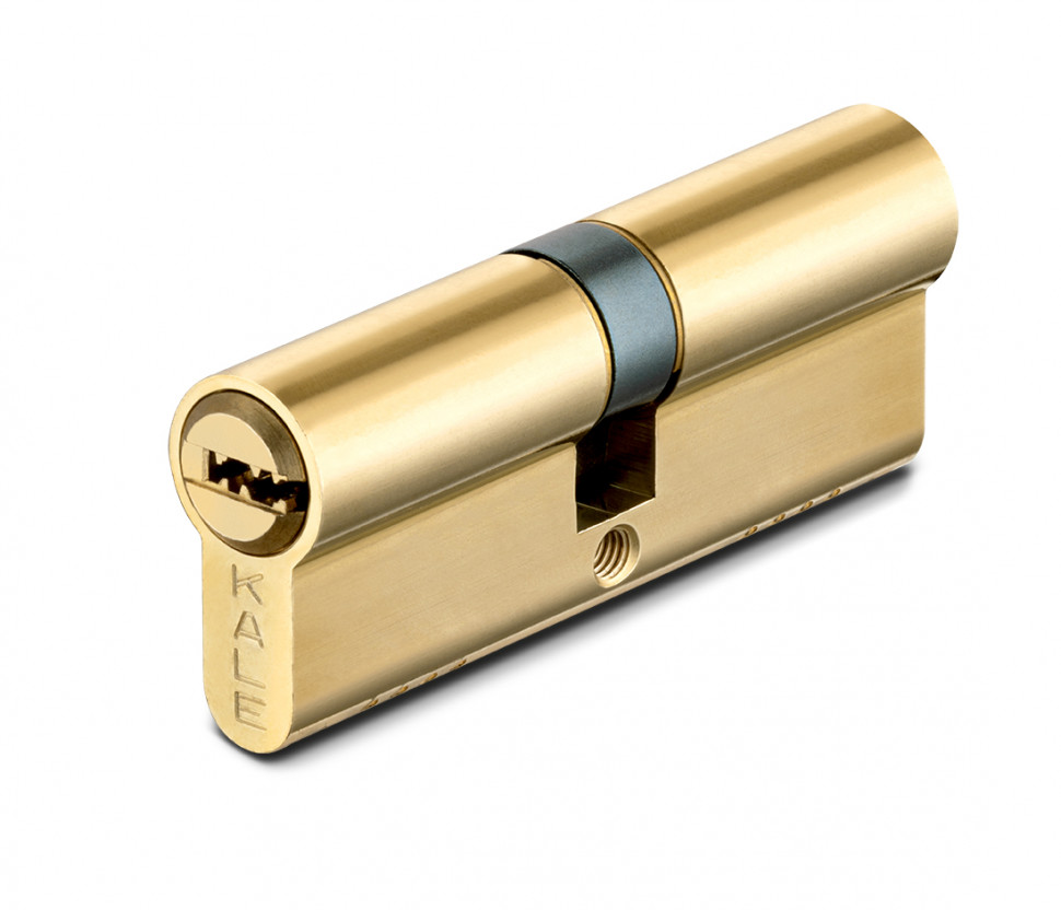 Цилиндровый Kale kilit (Кале килит) механизм 164 OBS SNE/62 (26+10+26) mm латунь 5 кл.