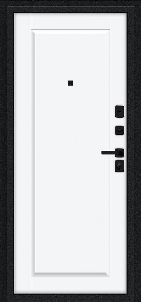 Сьют МФ/SBlack Букле черное/White Silk