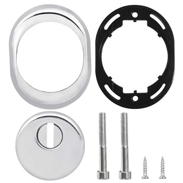 Броненакладка Fuaro (Фуаро) DEF.SF/OV.4825 (DEF 4825) SN-3 матовый никель