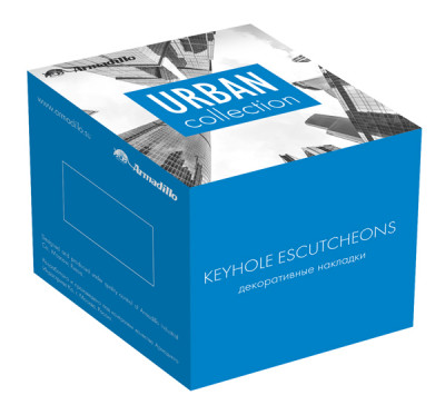 Накладка Armadillo (Армадилло) под цилиндр ET.R.URB52 (ET URB) OB-13 античная бронза