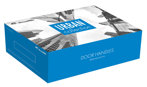 Ручка Armadillo (Армадилло) раздельная R.URB52.EXCALIBUR (EXCALIBUR URB4) MWSC-33 итальянский тисненый