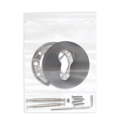 Накладка Fuaro (Фуаро) на цилиндр ESC.C.RLR/R.486 GR-23 графит (1 шт.)