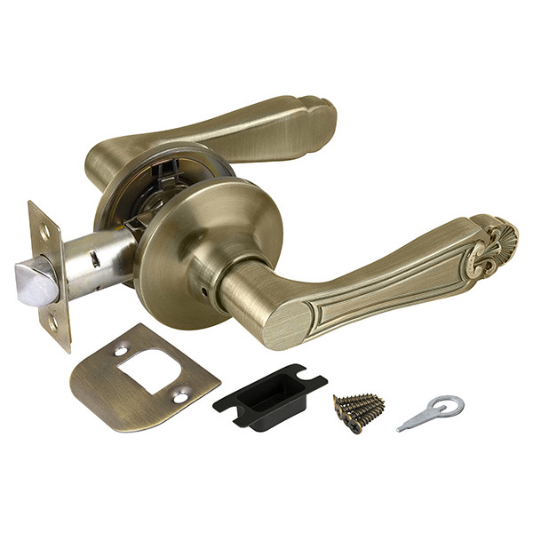 Ручка Punto (Пунто) защелка DK637 AB-PS (6037 AB-P) (без фик.) бронза