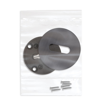 Накладка Fuaro (Фуаро) на сувальдный замок ESC.S-auto.RLR/R.486 GR-23 графит (1шт.)