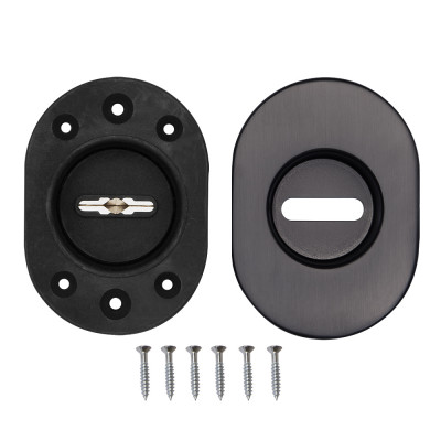 Накладка Fuaro (Фуаро) на сувальдный замок ESC.S-auto.RLR/R.486 GR-23 графит (1шт.)