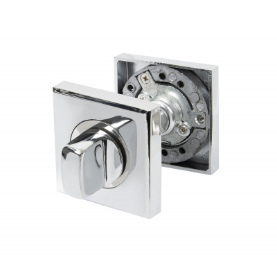 Ручка поворотная Ajax (Аякс) с фиксацией ключом BK6.FIX.JK CP-8 хром