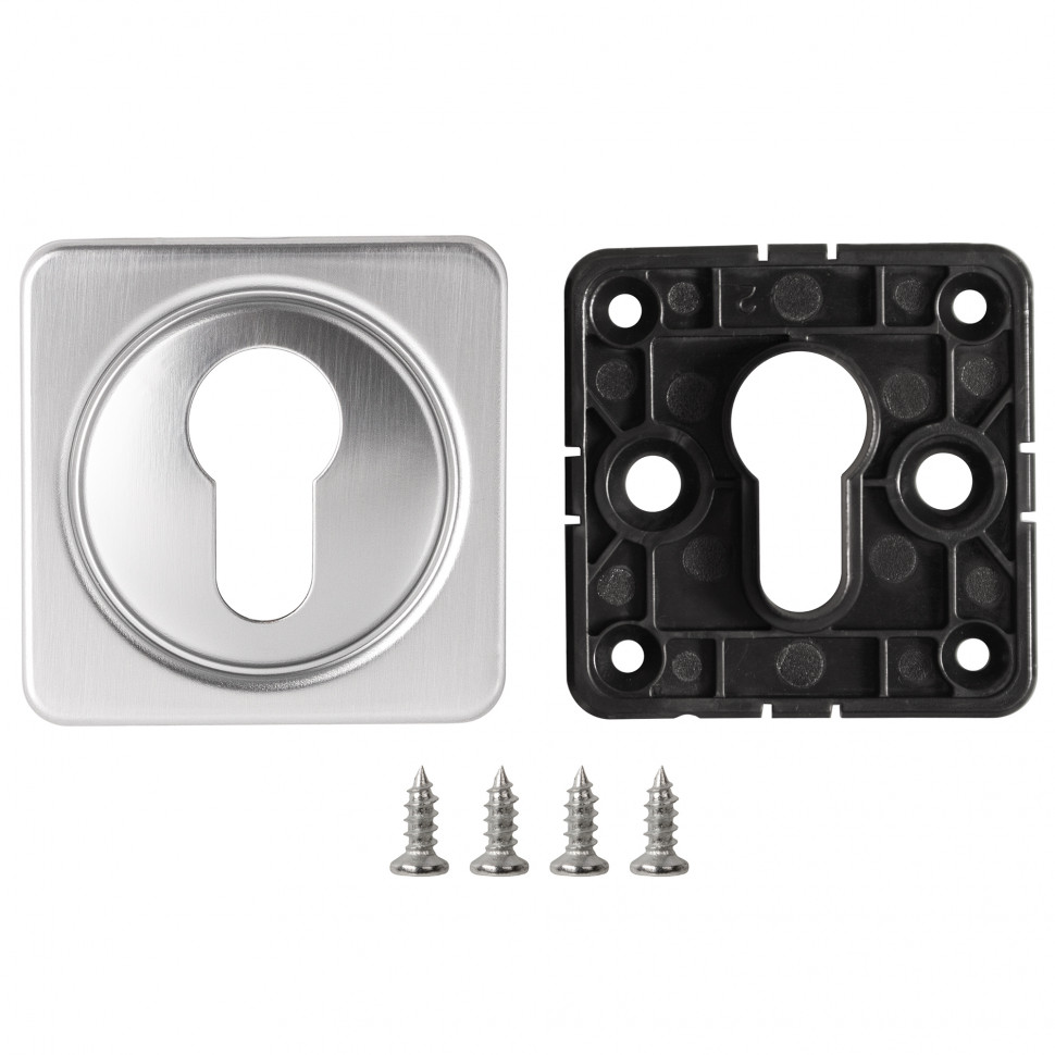 Накладка Fuaro (Фуаро) на цилиндр ESC.C.MSC/K.62 SSC-16 сатинированный хром (1 шт.)