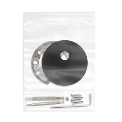 Накладка Fuaro (Фуаро) на шток цилиндра ESC.O.RLR/R.486 BL-24 черный (1шт.)