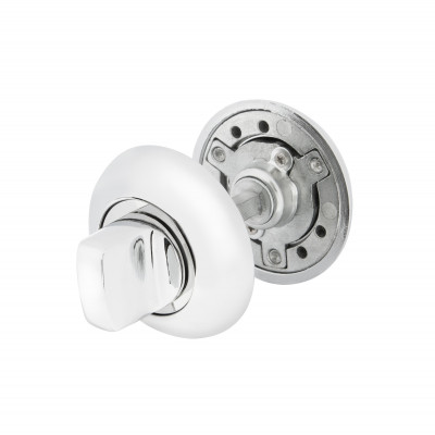 Ручка поворотная Ajax (Аякс) с фиксацией ключом BK6.FIX.JR CP-8 хром