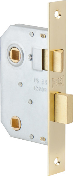 Защелка Kale kilit (Кале килит) врезная 251 WC (44 mm) (латунь), прав.