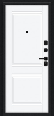 Некст МФ/SBlack Букле черное/White Silk