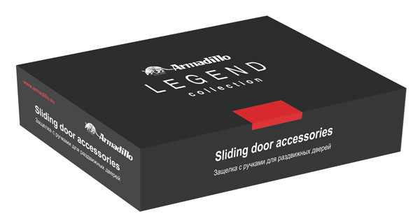 Набор Armadillo (Армадилло) для раздвижных дверей SH.LD152.KIT011-BK (SH011-BK) AB-7 бронза