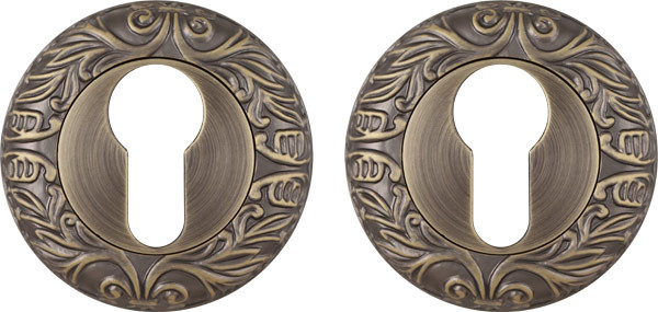 Накладка Fuaro (Фуаро) под цилиндр ET.R.SM58 (ET SM) MAB-6 темная бронза